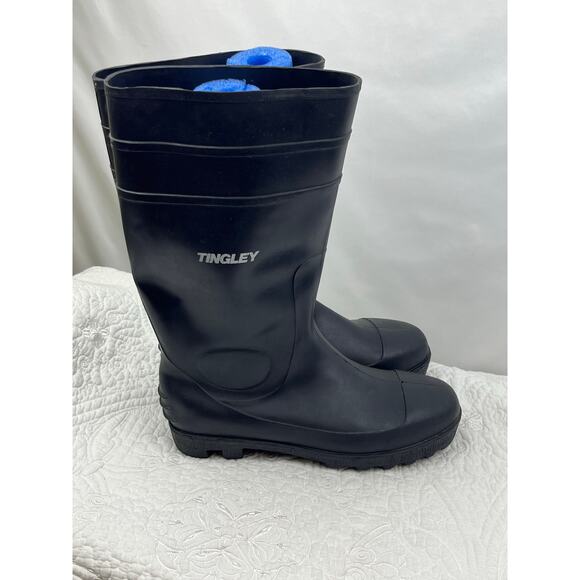 Tingley Men\'s Size 13 Black Rubber Rain Boots – Waterproof Work & Outdoor Shoes main image 8